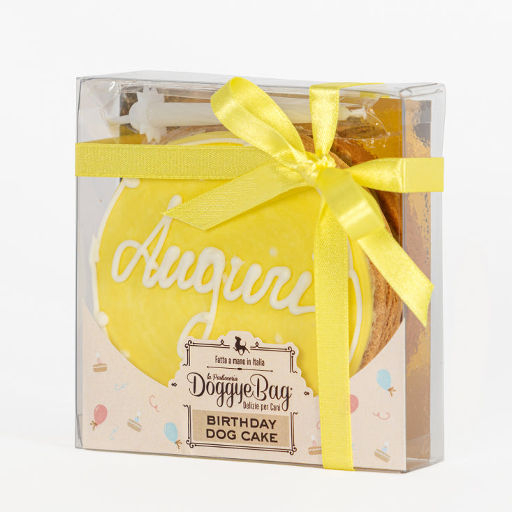 DoggyeBag Birthday Dog Cake Giallo 120 g DoggyeBag Birthday Dog Cake Giallo 120 g
